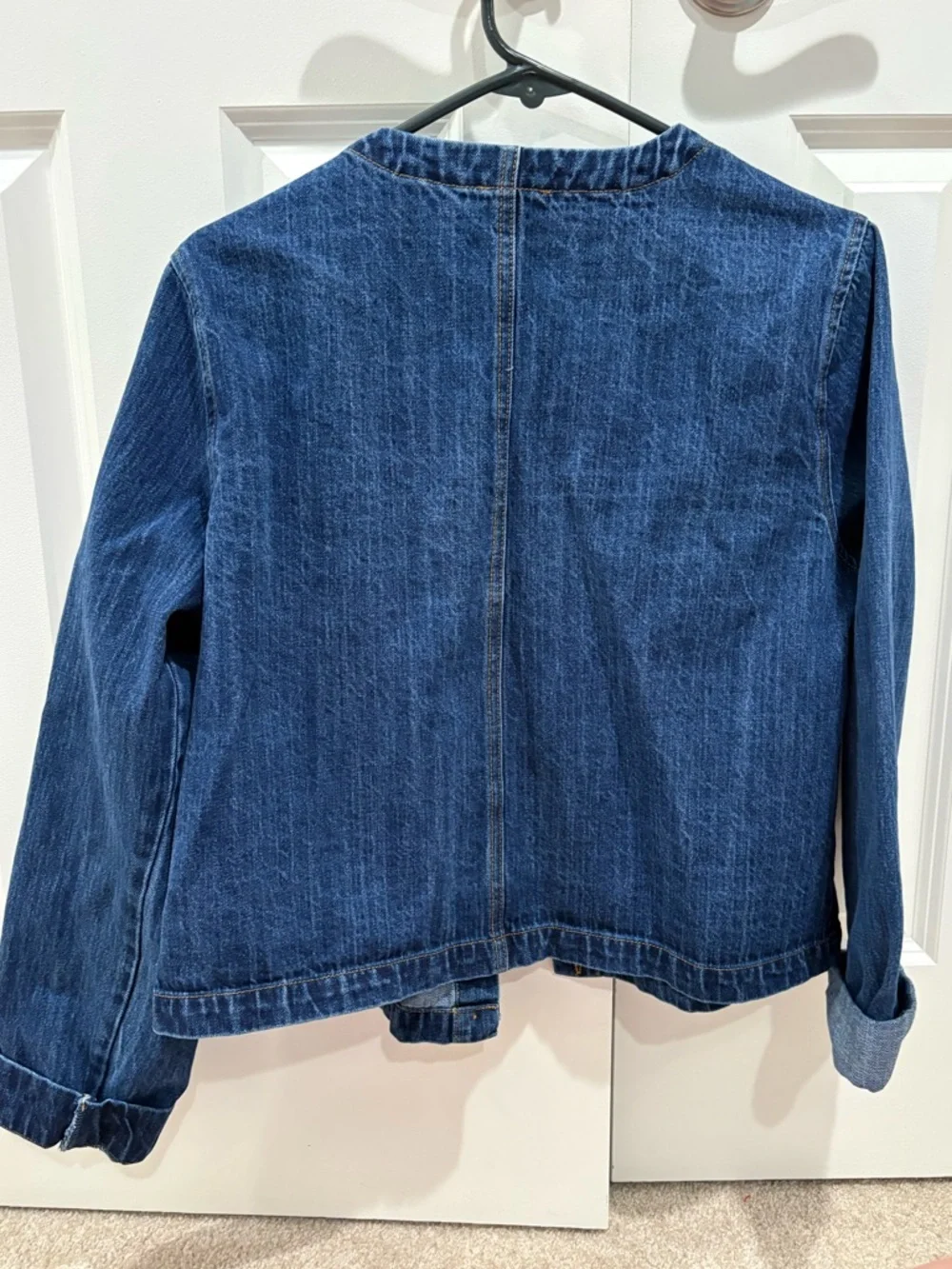 entro Dark Blue Denim Jacket - Picture 4 of 6